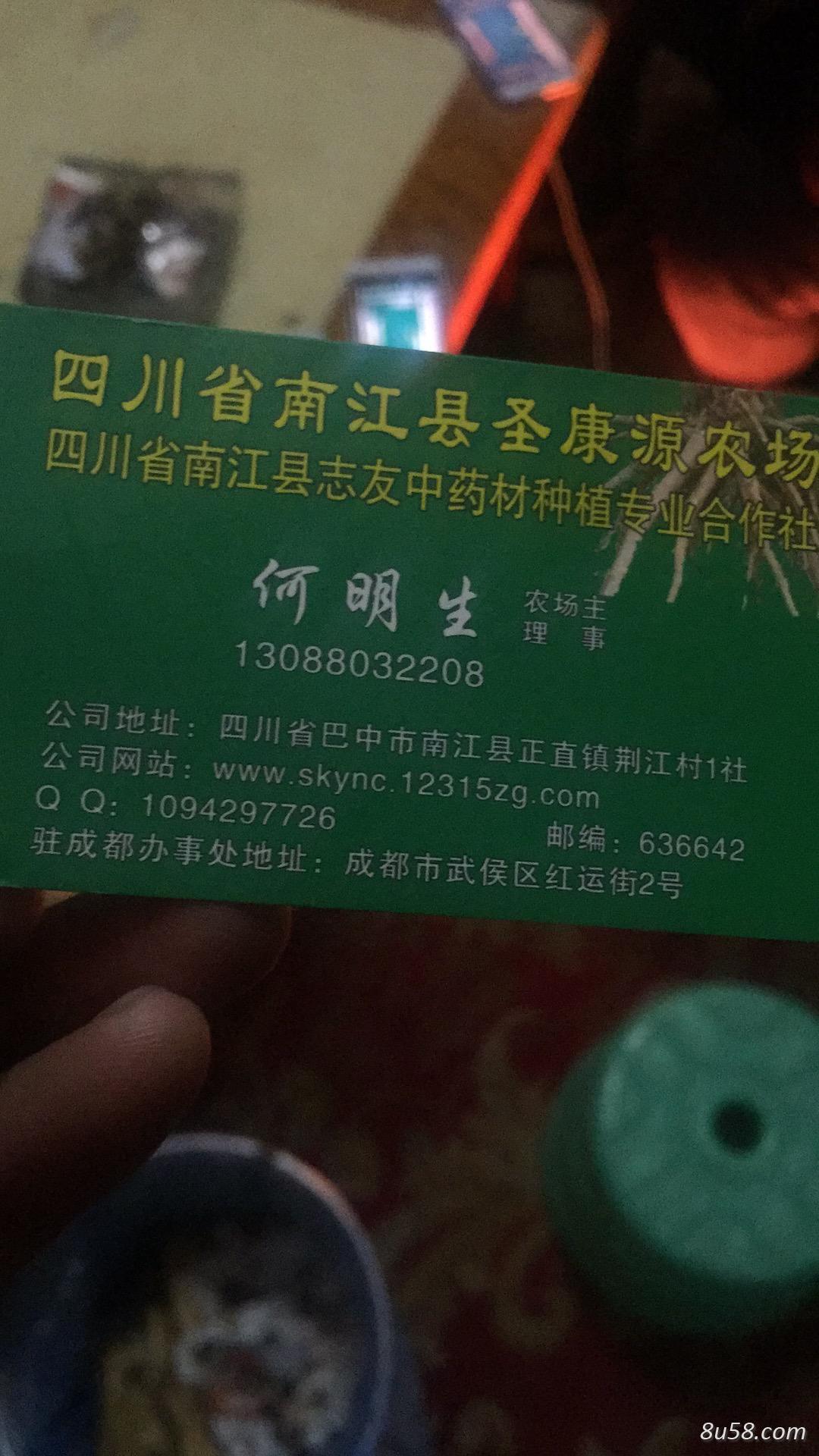 四川省南江县圣康源农场中药材种植基地 四川省南江县圣康源农场中药材种植基地