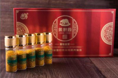 长白山特产熊胆粉礼盒装批发、原料药金胆粉药检